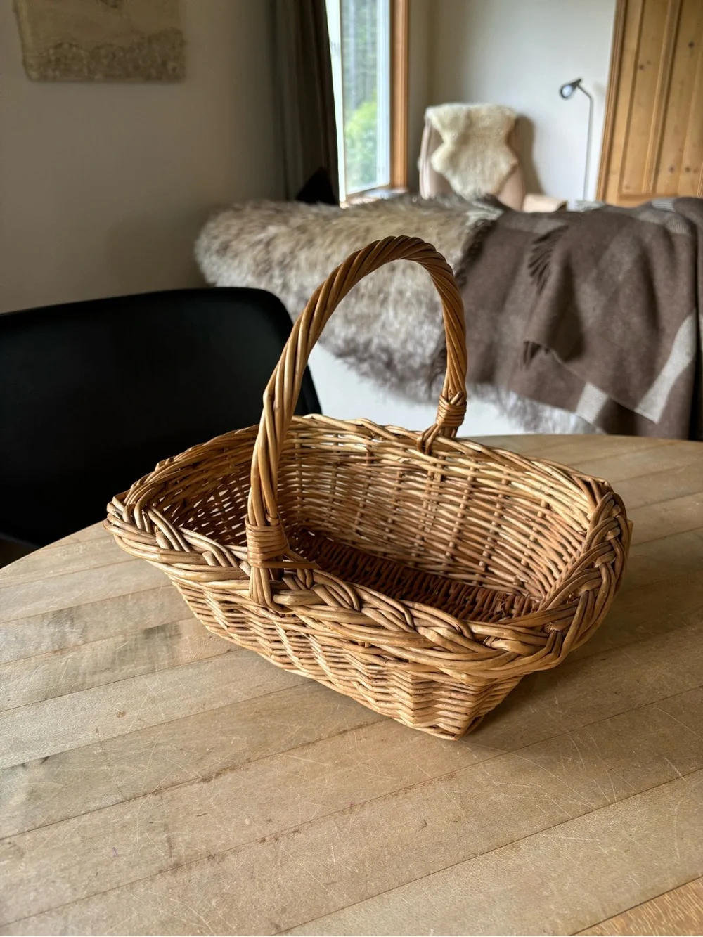 Vintage Wicker Basket